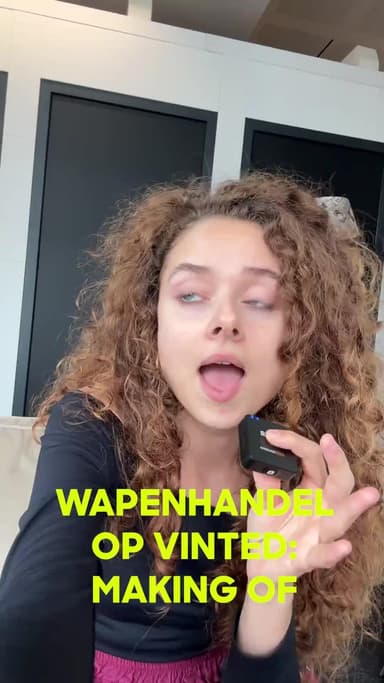 Wapenmarkt op Vinted: making of
